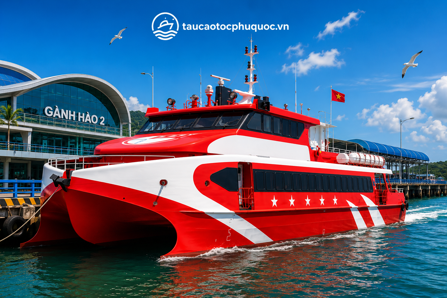 Tàu Phú Quốc Express 5 tuyến Sa Kỳ – Lý Sơn