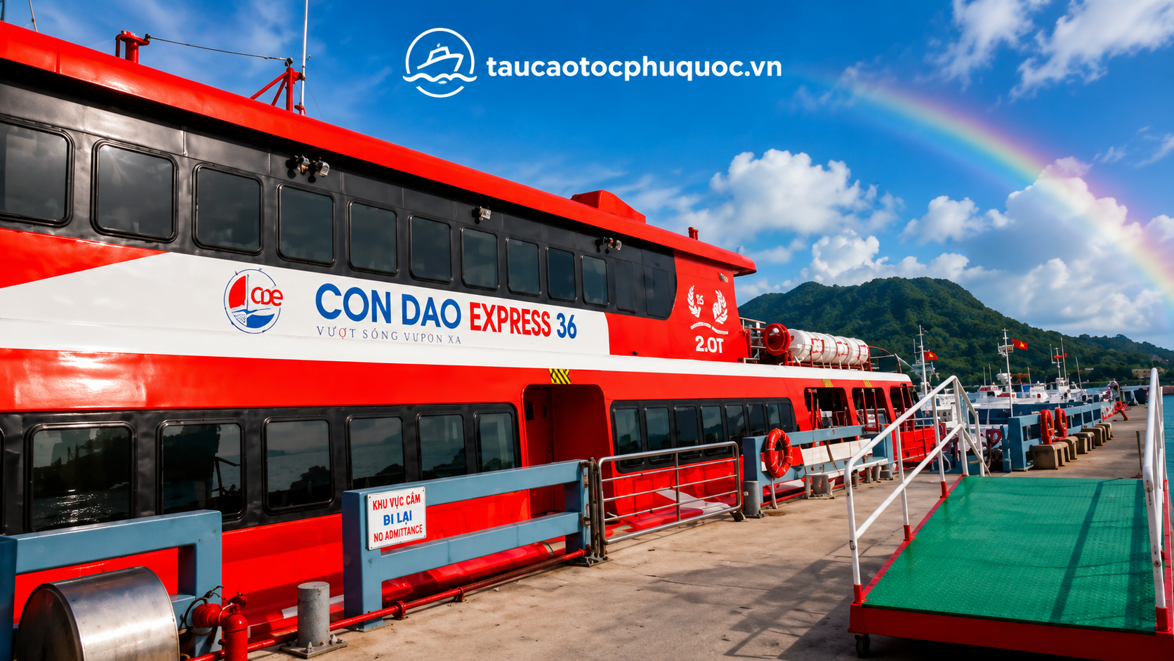 Tàu cao tốc Côn Đảo Express 36